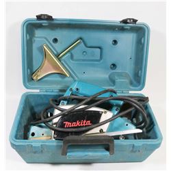 15) MAKITA PLANER WITH CASE.