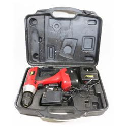 POWERMAX CORDLESS DRILL IN CASE