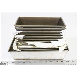 LOT OF 13 LOAF PANS