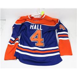 REBOK TAYLOR HALL WOMENS SIZE XSMALL OILERS JERSEY