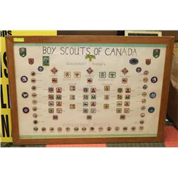 BOY SCOUTS OF CANADA EMBLEMS BADGES AND AWARDS