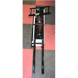 WALL MOUNT TV STAND, STORE DISPLAY