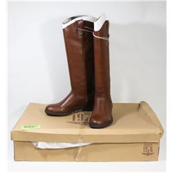 NEW GENUINE 1976 GENUINE LEATHER BOOTS SZ 9.5