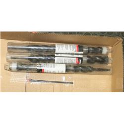 LOT OF 3 WOOD OWL  1-1/2"  AND 1-1/4" AUGER BITS