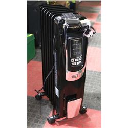 ECOHOUZING DIGITAL OIL FILLED HEATER WITH REMOTE