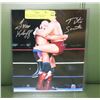 Image 1 : WWE LEGENDS IVAN KOLOFF & TITO SANTANA DUAL SIGNED
