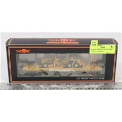 MTH HO WOOD DECK FLAT CAR WITH CAT GARDEN