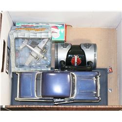 DIECAST 1957 CHEVY HARLEY DAVIDSON MUGS & TOY