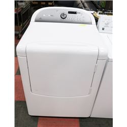 WHIRLPOOL DRYER, WHITE