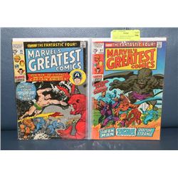 LOT OF 2 MARVELS GREATEST COMICS ISSUES #25 & #27.