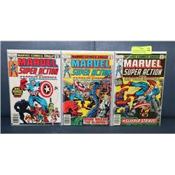 1970S MARVEL SUPER ACTION CAPTAIN AMERICA COMIC