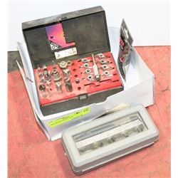 BOX OF ROUTER BIT SETS