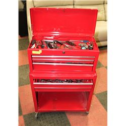 ROLLING TOOL BOX WITH TOOLS