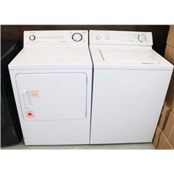 MOFFAT WASHER TOP LOAD, BEAUMARK DRYER