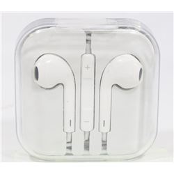 APPLE STYLE IN EAR HEADPHONES, NEW
