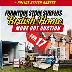 ALL ITEMS MUST BE PAID BEFORE LEAVING AUCTION. ALL