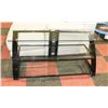 Image 1 : GLASS TV STAND, STORE DISPLAY