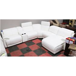 NEW WHITE ELECTRIC RECLINING LIFT BACK