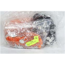 BAG WITH 3 BELLY DANCING WRAPS.