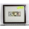 Image 1 : FRAMED REPLICA JOHN WAYNE 1 MILLION DOLLAR USA