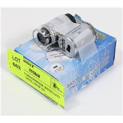 JEWELLERS MAGNIFIER WITH LED AND UV LIGHTS, NEW IN