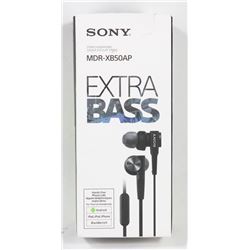 SONY MDR-XB50AP EXTRA BASS HEADPHONES