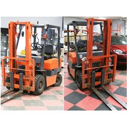 FEATURED TOYOTA 1500KG 2 STAGE FORKLIFT