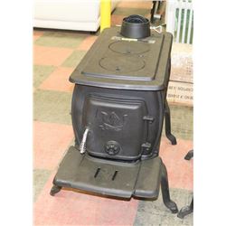 LARGE CAST IRON STOVE