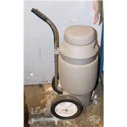 CAMPBELL HAUSFELD POWER BLAST SAND CONTAINER