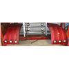 Image 1 : LOT OF 4 POLY RED TANDEM AXEL FENDERS