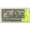 Image 1 : 1937 CANADA $1 BILL