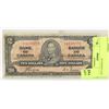 Image 1 : 1937 CANADA $2 BILL