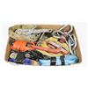 Image 1 : FLAT OF RATCHET STRAPS, CLEVIS, PINS, STRAPS AND