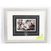Image 1 : MARIO LEMIEUX FRAMED MATTED PICTURE WITH NHL