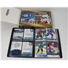Image 1 : BINDER OF UPPER DECK HOCKEY ROOKIE CARDS AND BOX