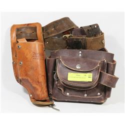 61) ELECTRICIANS TOOL POUCH.