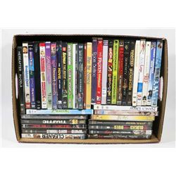BOX WITH 40 DVDS