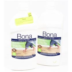 LOT OF TWO 1.06L BONA HARDWARE FLOOR POLISH.