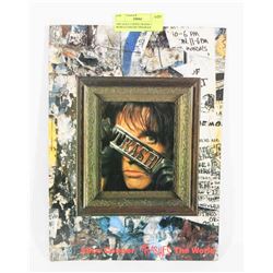 1989 ALICE COPPER TRASHS THE WORLD CONCERT PROGRAM