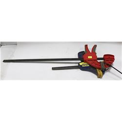 LOT OF 2 MISMATCHED QUIK GRIP CLAMPS