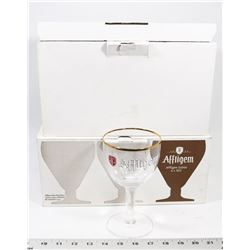 LOT OF 12 AFFLIGEN GOBLET BEER GLASS COLLECTIBLES