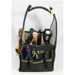FIX-IT BRAND TOOL BAG WITH TOOLS