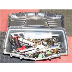 PORTABLE TOOL BOX FULL OF TOOLS