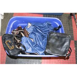 TOTE OF DESIGNER HANDBAGS INCLUDING GUCCI REPLICA