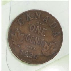 1929 CANADA PENNY