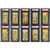 Image 1 : 1911 T201 Mecca Double Folders PSA Completely Graded Set (50)