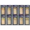 Image 4 : 1911 T201 Mecca Double Folders PSA Completely Graded Set (50)