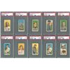 Image 1 : 1911 T206 White Border Near Complete Set with (32) PSA Graded - with Magie, Demmitt and O'Hara!