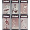 Image 1 : 1939-1966 Exhibits Collection (103) with (6) PSA Graded Cards