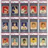 Image 1 : 1949 Bowman Near Complete Set (230/240) with (18) PSA Graded